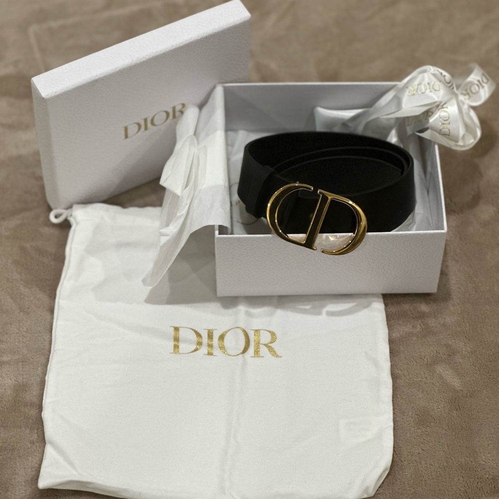 Dior Montaigne Belt 35MM, Size 85 - Picture 2 of 8